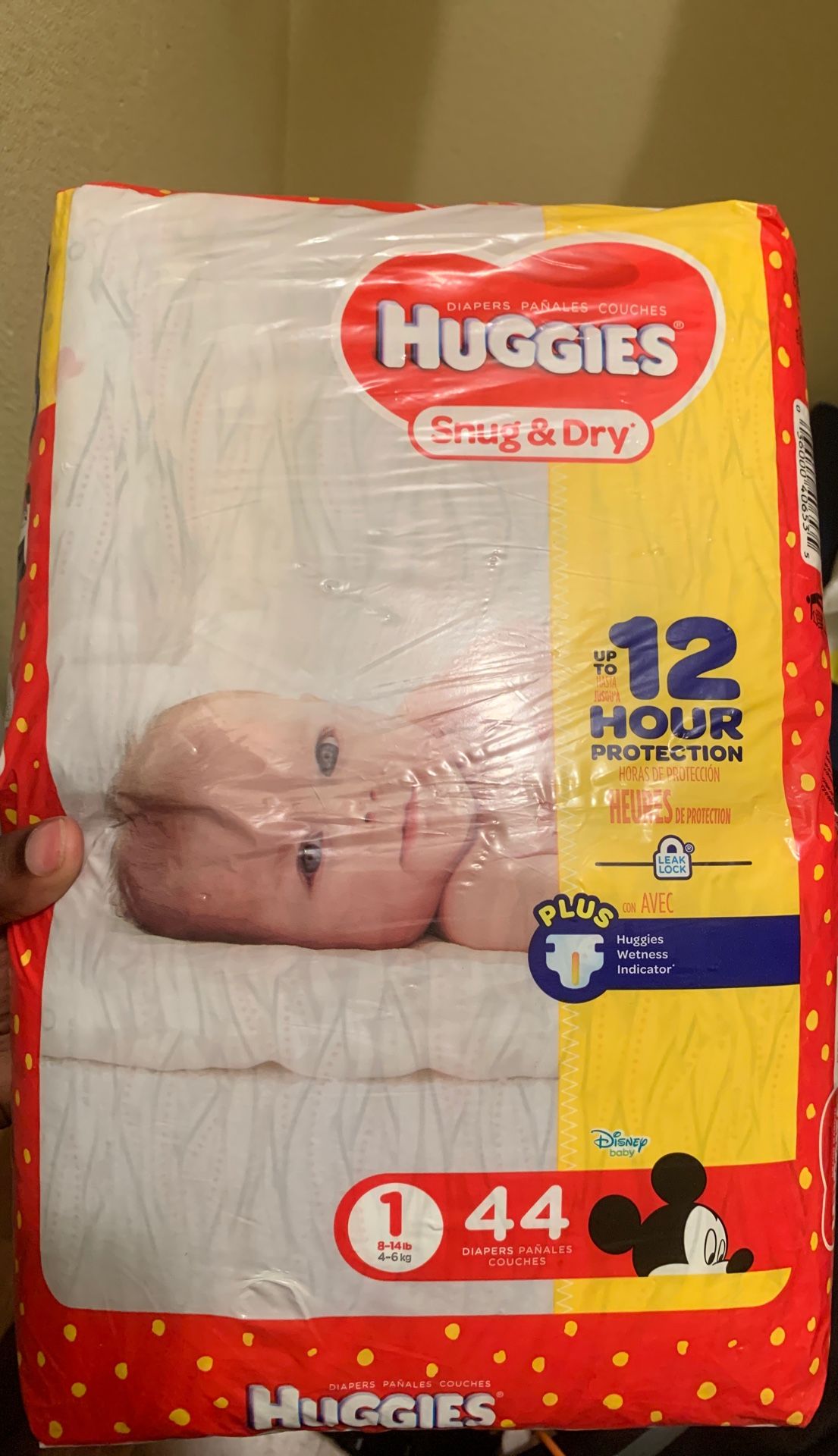 Huggies & Pampers size 1