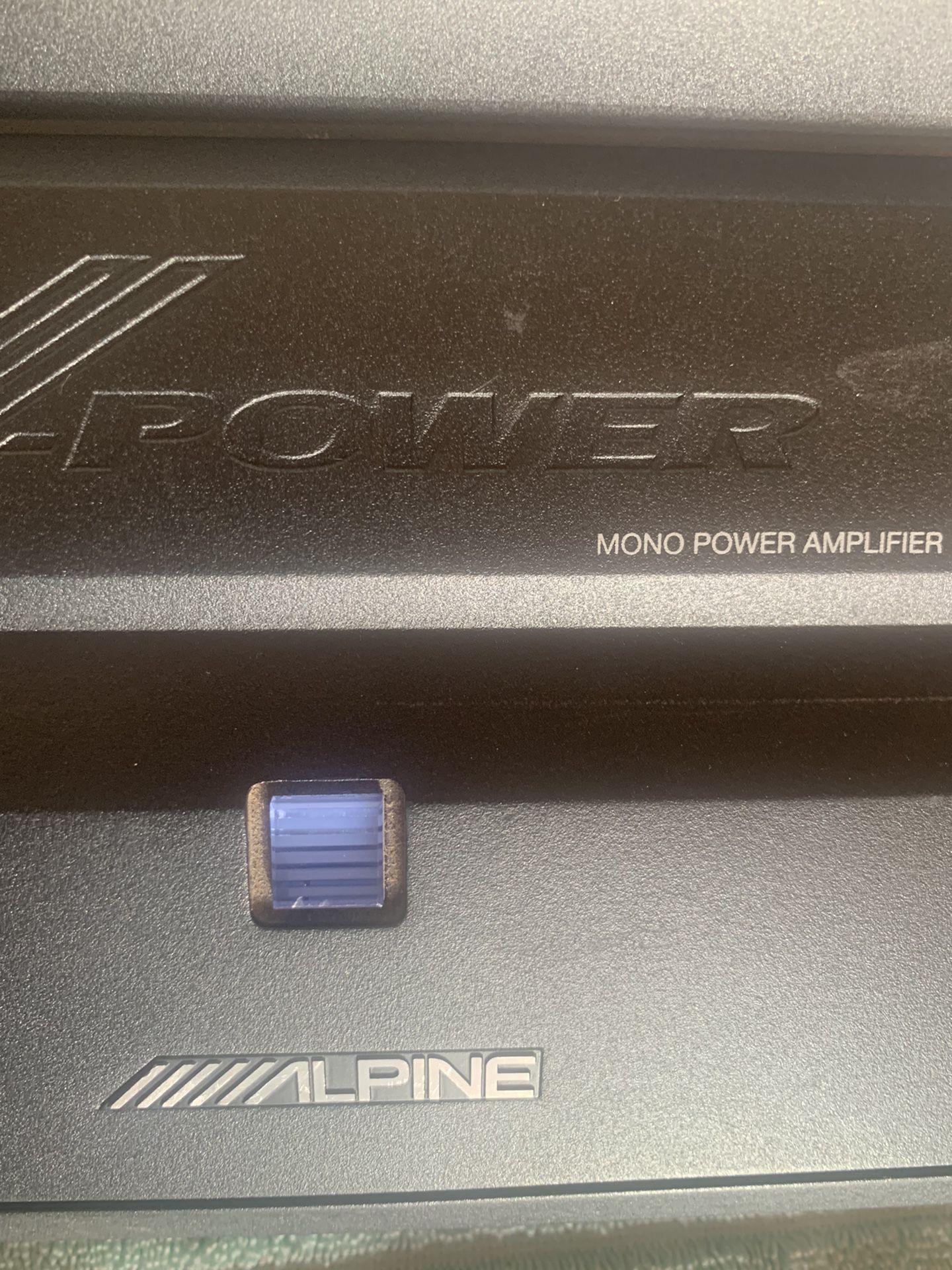 ALPINE 2 CHANNEL POWER AMP
