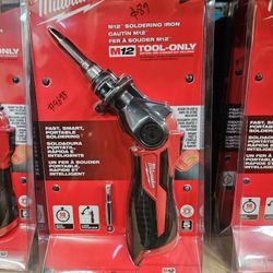 Milwaukee M12 Soldering Iron Tool Only 