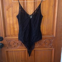 Black Lace Bodysuit 