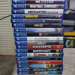 15 Assorted Lot Original PlayStation 4 PS4 Video Game Games