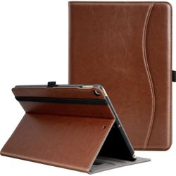 Case for iPad 6th/5th Generation 9.7 Inch 2018/2017 iPad Air 2 & 1 Case, Premium PU Leather With Auto Wake/Sleep 