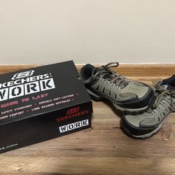 Skechers Men’s Cankton Steel Toe Construction Shoes - Size 8.5