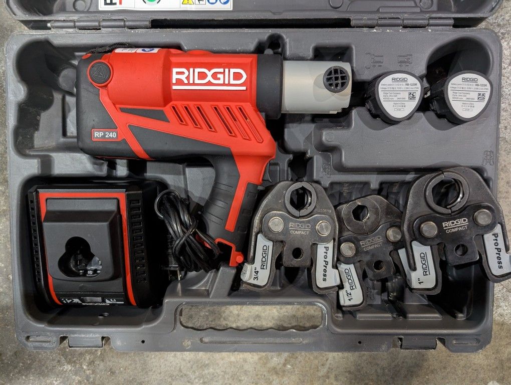 RP240 Ridgid Propress 1/2”-1” Tool