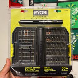 Ryobi MicroTech Electric Precision Screwdriver Set