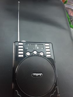 Portable bluetooth speaker am/fm radio and mini SD card player and Flash drive player