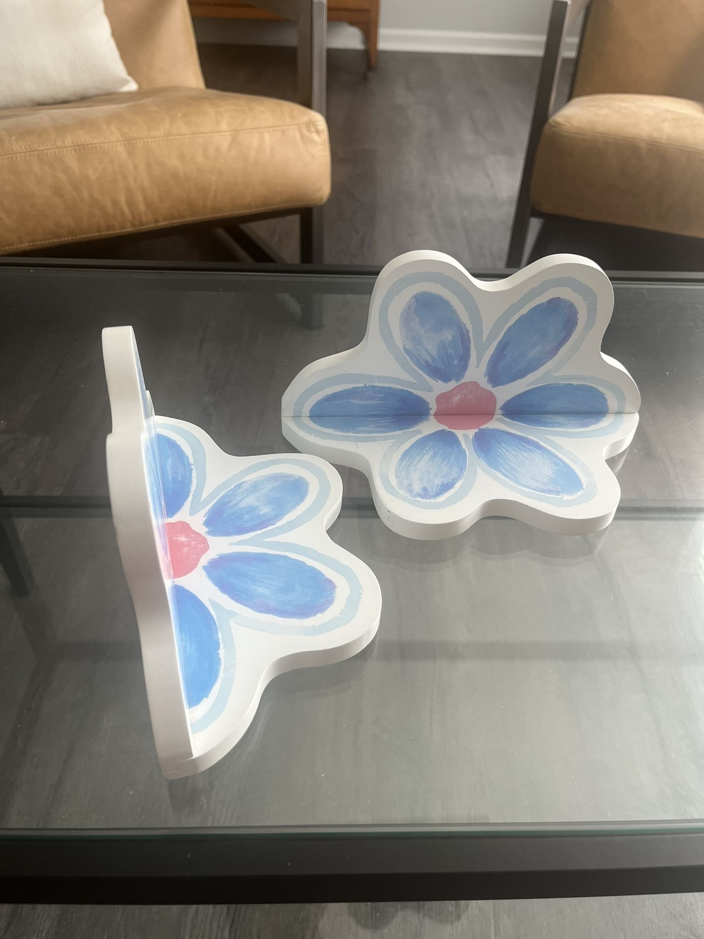 Flower Book Ends