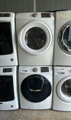 Samsung Front Load Set - Energy Efficient & Sensor Dry