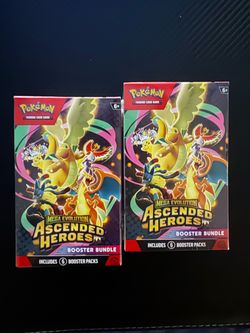 Pokémon Mega Evolution Ascended Heroes Booster Bundle x2