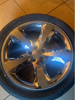 2013 challenger chrome wheels 20x8