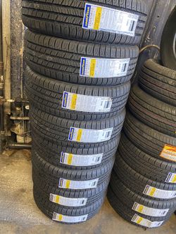 SET OF FOUR GOODYEAR ASSURANCE ALL SEASON 195/65/15 BRAND NEW