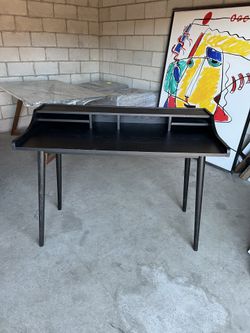 Black Writing Desk ( Can Deliver For $10 )