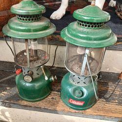 Old Antique Coleman Lanterns