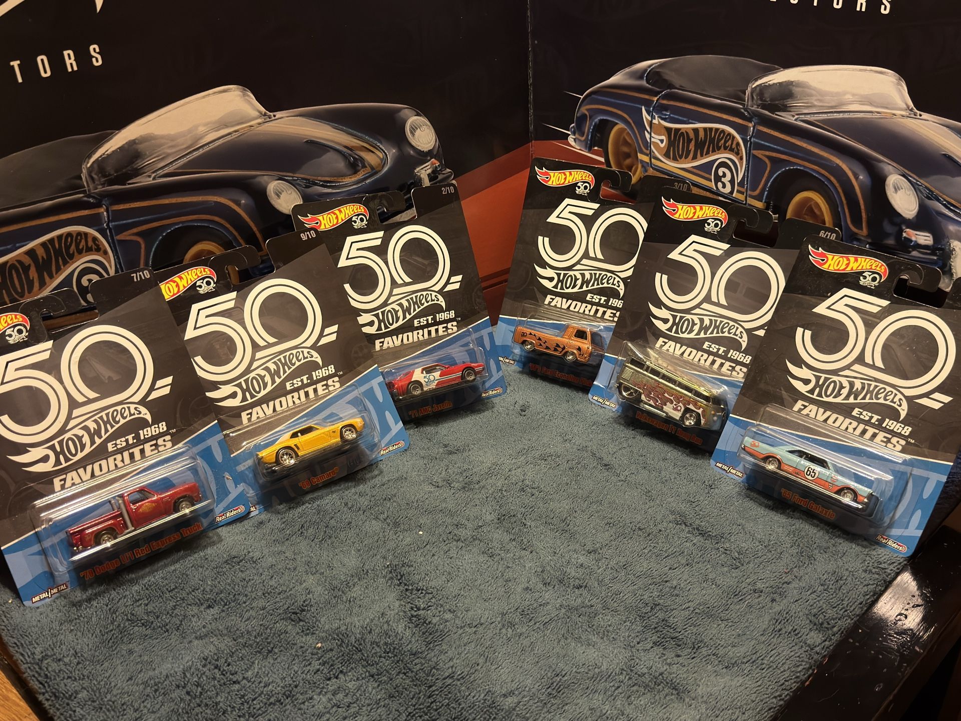 Hot Wheels 50Th Anniversary Favorites
