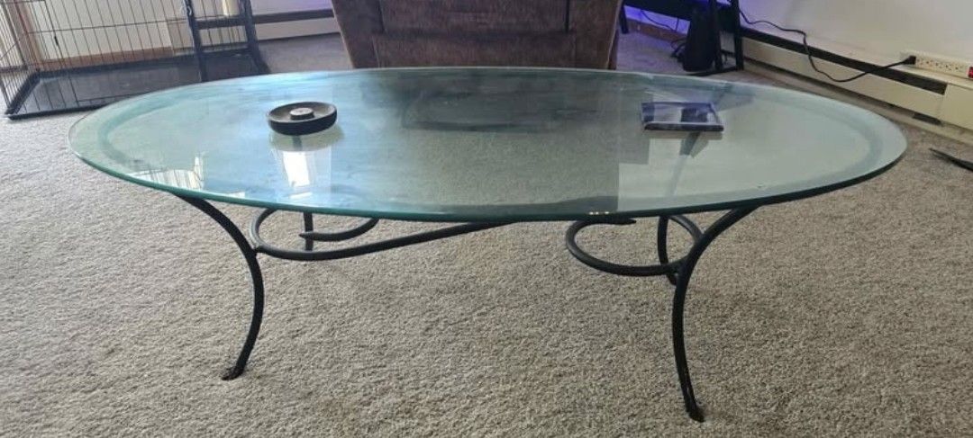Glass Coffee Table 