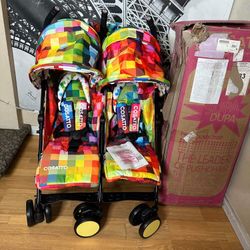 New Light Weight Double Stroller 