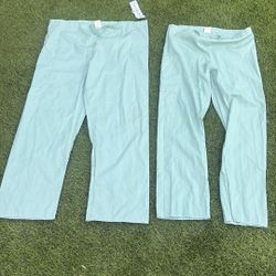 2 Scrub Pants- Medium (new) & XS (used Once) 