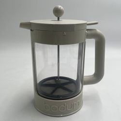 Bodum French Press 12 Cup 1.5L Bean Ice Cold Brewed Coffee Maker K11683 White