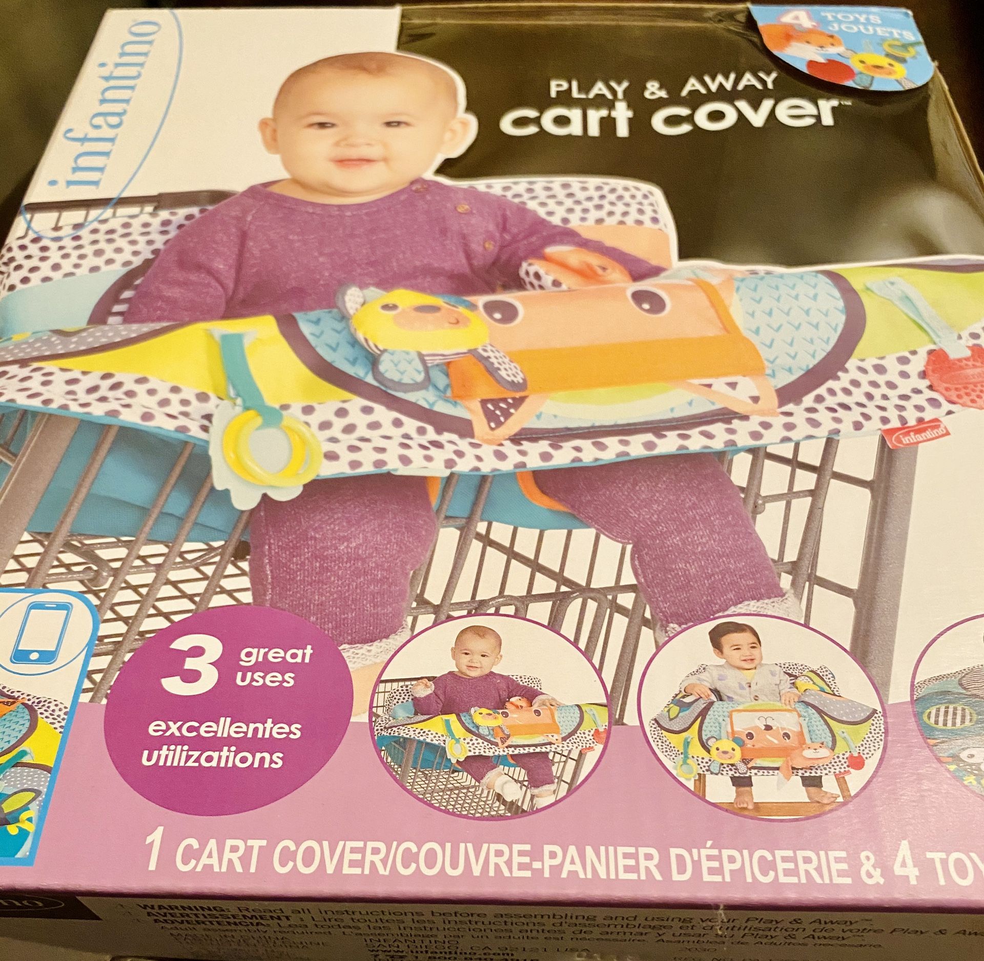 Infantino 3 in 1 cart cover