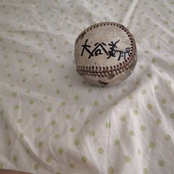 Shohei Ohtani Signed Ball In Japanese