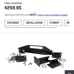 Winch Mounting Plate