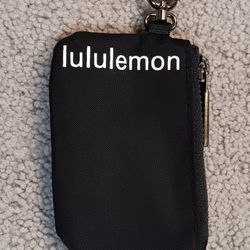 Lululemon Clip On Zipper Card Pouch 