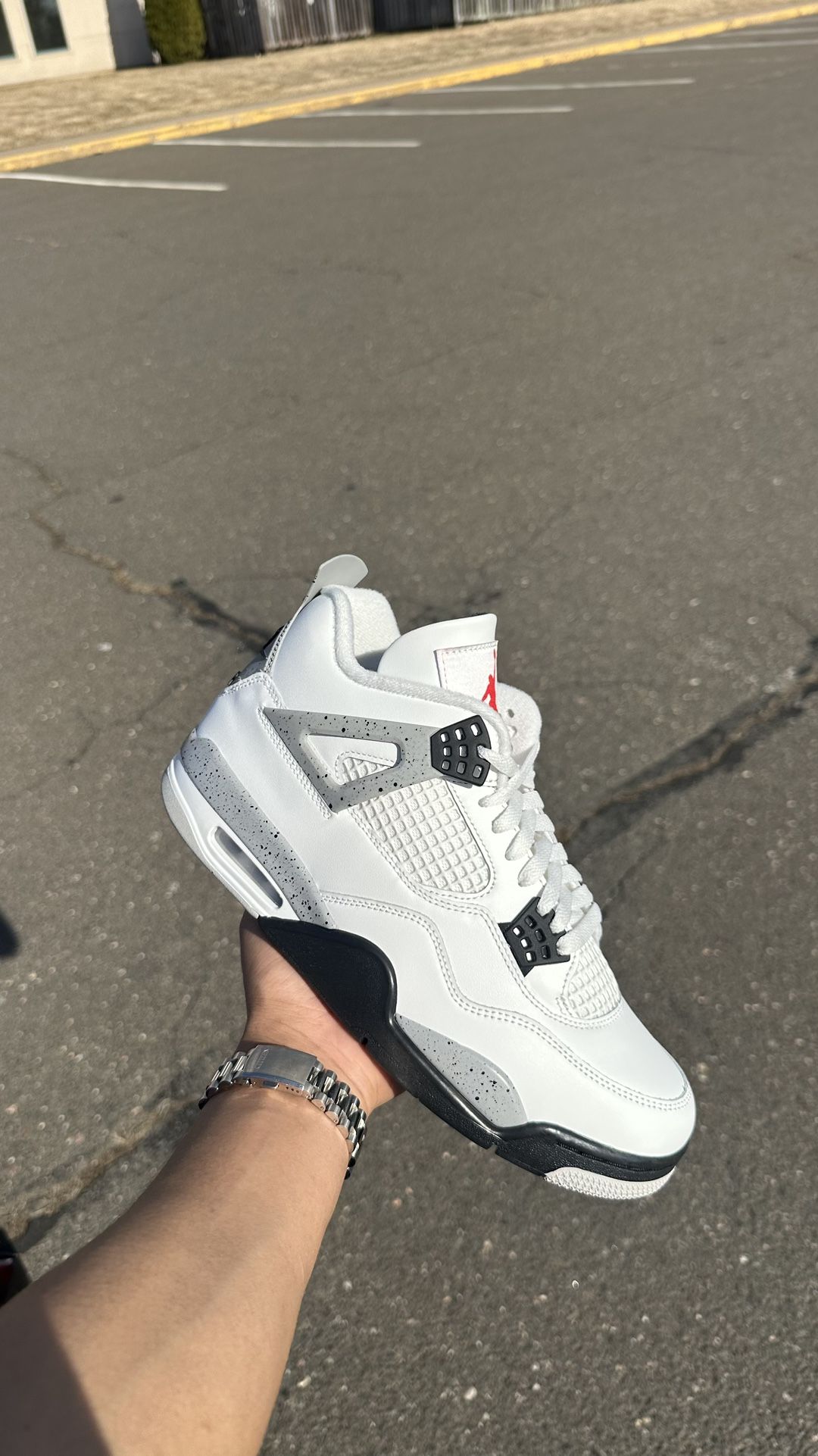Jordan 4 Retro White Cement 8-8.5-9-10-10.5-13