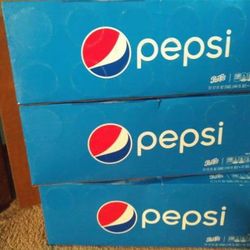 (3) 12 pks of Pepsi All for $18.00. Fresh! 