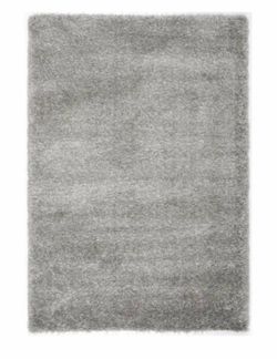 Wade Logan Jonathan Shag Silver Area Rug - 6'7" x 9'6"