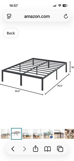 Full Size Metal Bed Frame
