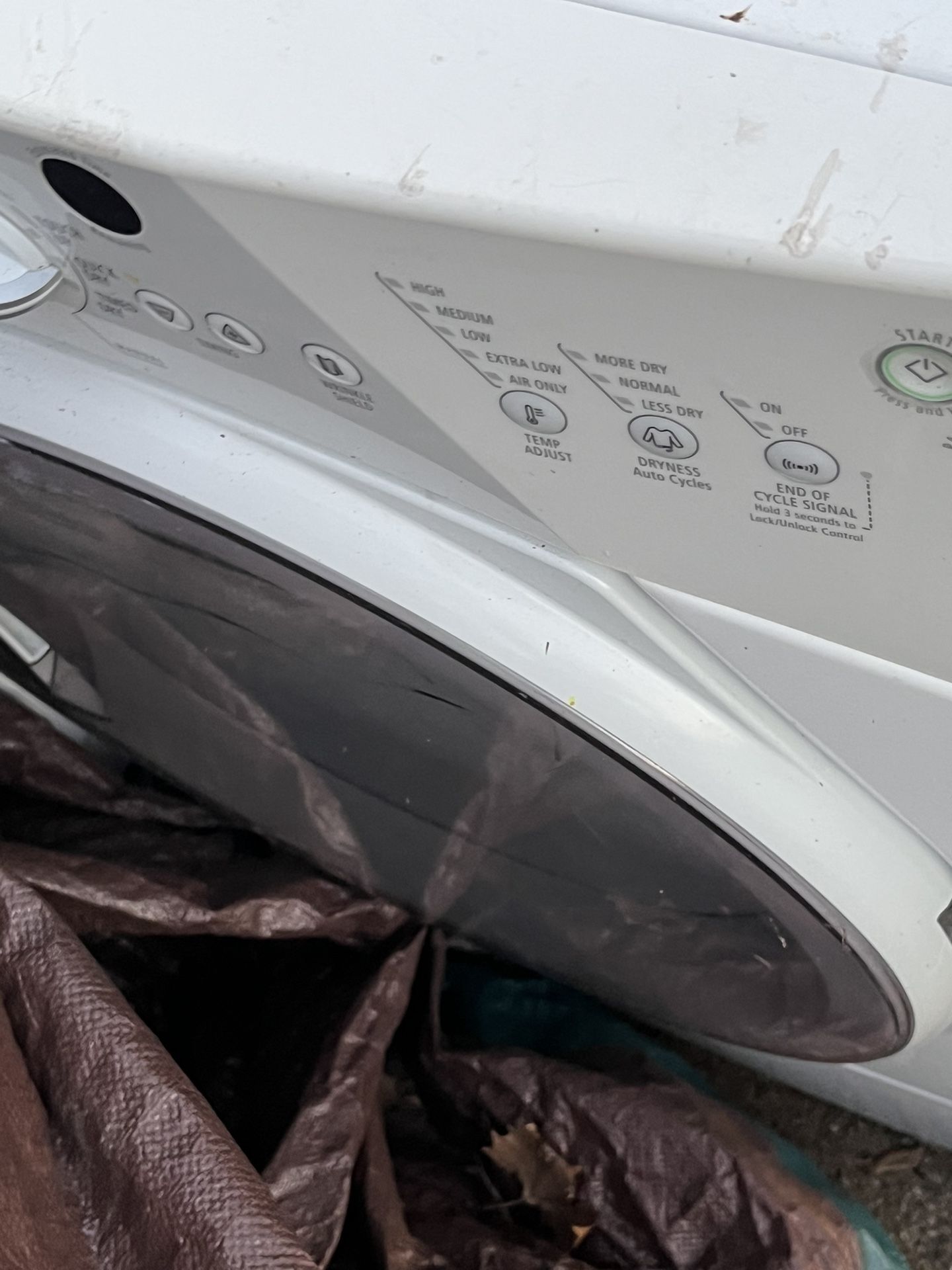 Whirlpool Washer And Dryer Front Load /..500 ……Samsung Dryer 250 …..roper 8cycles 2pees Combination Washer/