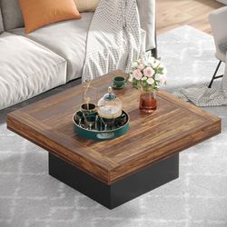 New! Coffee Table Center Cocktail with LEDDimensions: 35.43"D x 35.43"W x 17.71"H 