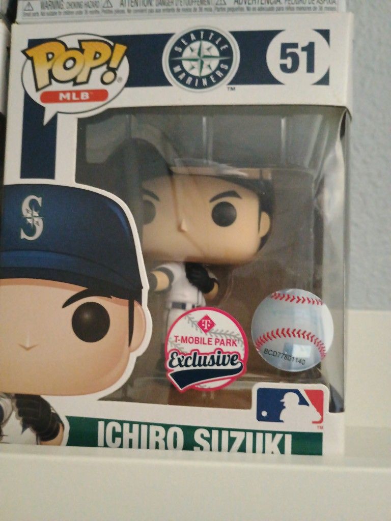 2019 T Mobile Park Ichiro Suzuki FUNKO Pop