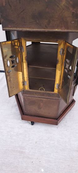 Brass Noodle Cart