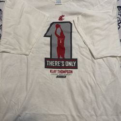 Klay Thompson Jersey Retirement T Shirt XL