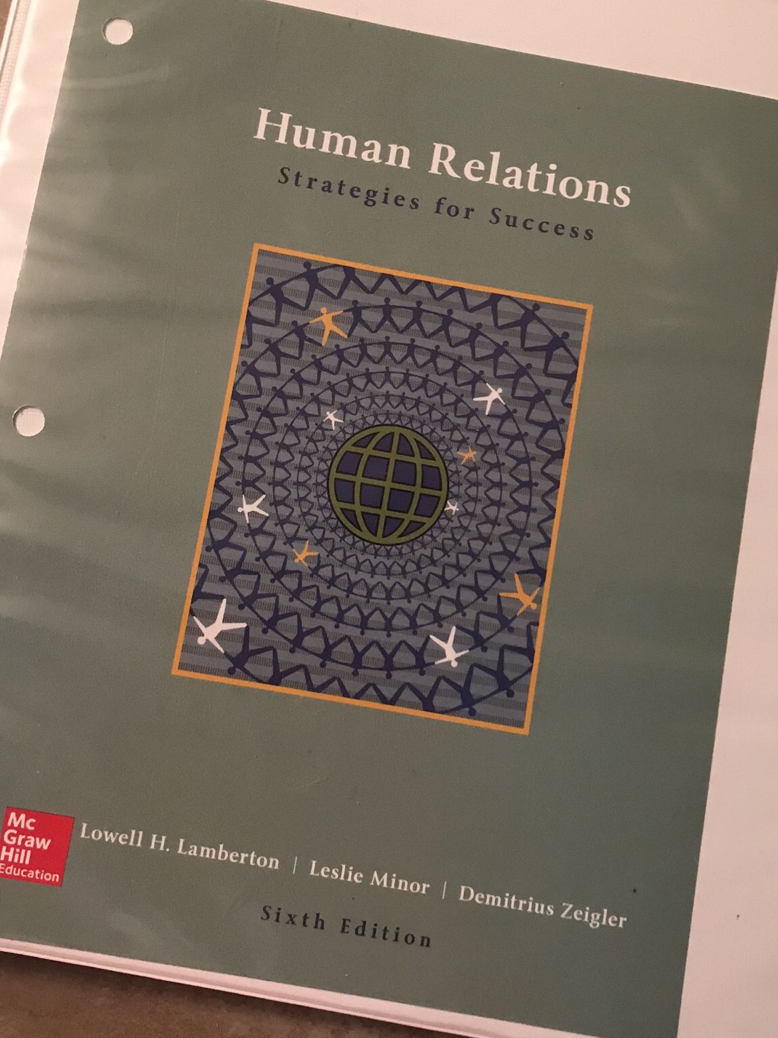 Human Relations Textbook- McGraw Hill Loose Leaf