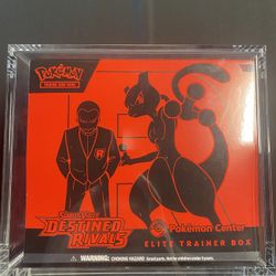 Destined rivals Pokémon Center elite trainer box