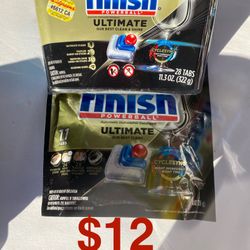 Finish Dish Detergent Tabs Set