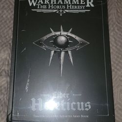 Warhammer Liber Hereticus – Traitor Legiones Astartes Army Book sealed copy