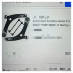 4 Pc Front Control Arm For Dodge Caliber 