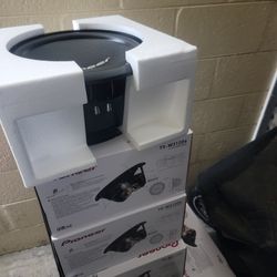 4 Brand New Pioneers Championship Series 12s 4ohm In 4-12s QBOMB BOX