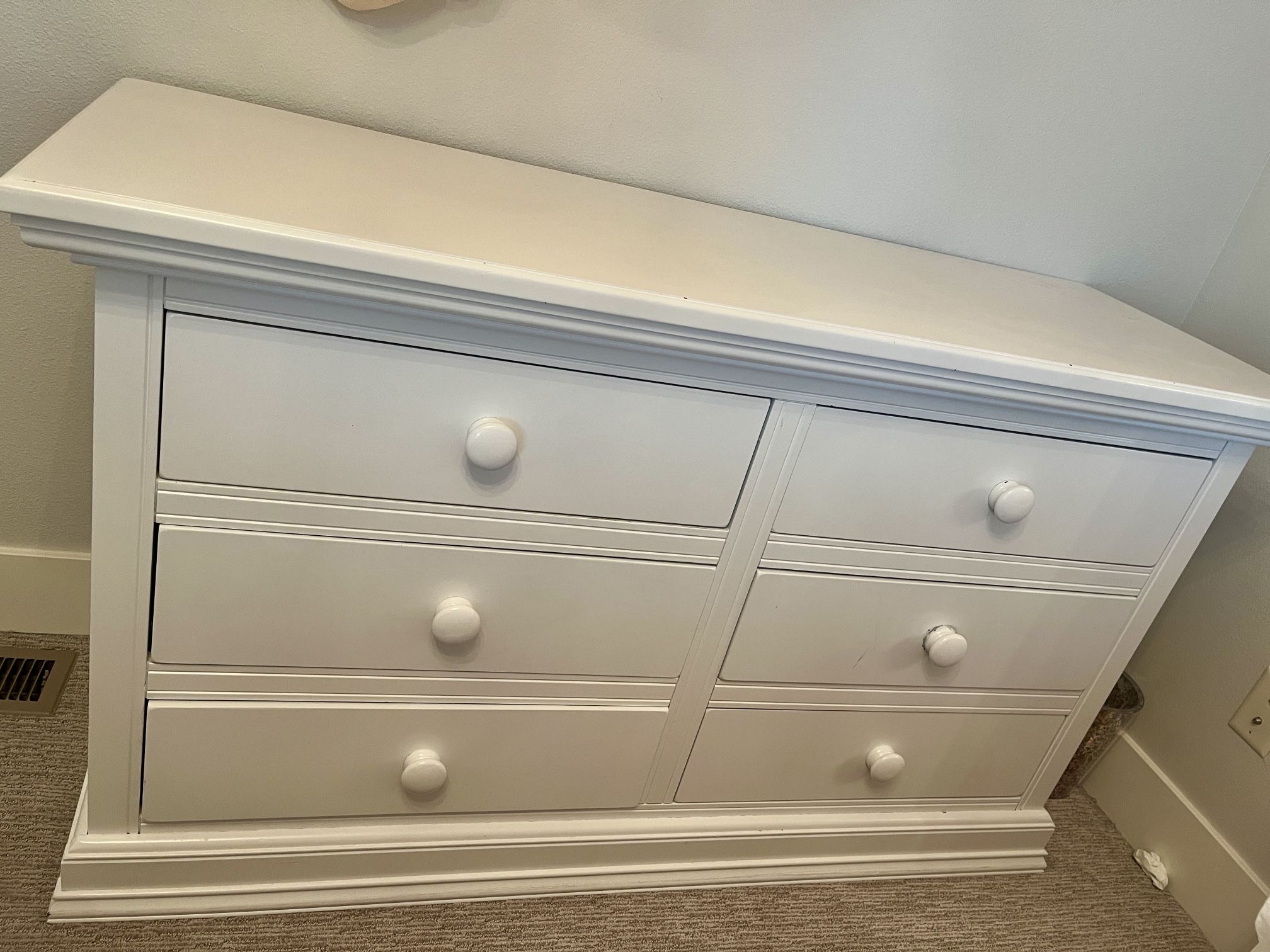 White Dresser