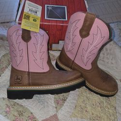 John Deere Girls Size 12.5 Brand New 