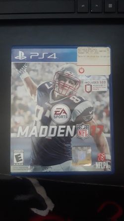 Madden 17 for Ps4