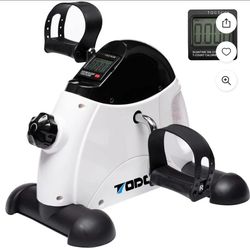 Hausse Portable Exercise Pedal Bike for Legs and Arms, Mini Exercise Peddler with LCD Display