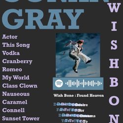 Conan Gray WishBone Poster