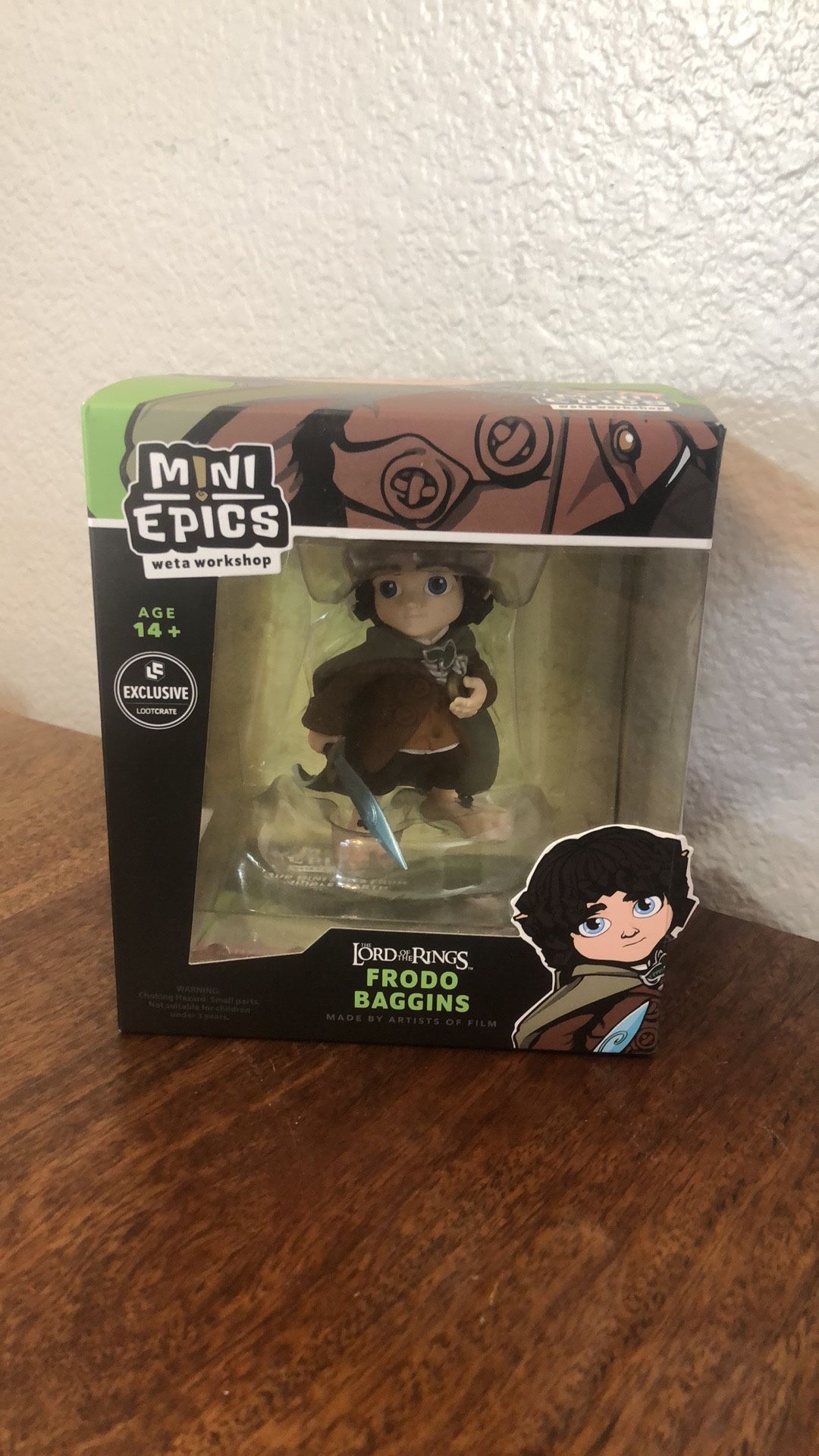 NEW Lord Of The Rings - Frodo - Exclusive Figure - Mini Epics 4” Toy