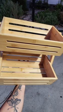 Wooden Fruit Vegetable Rack Made Of Wood