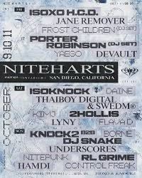 NITEHARTS - (2) 3 Day GA admission ticket