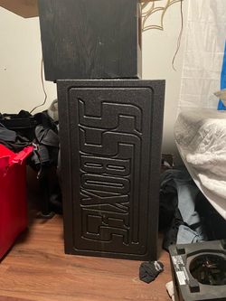 12 inch 750w rms subwoofer with box